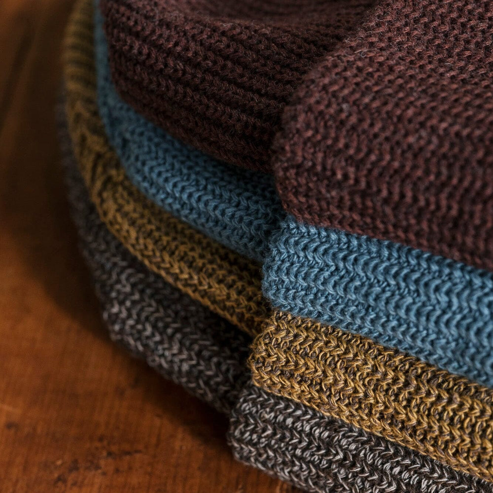 Wool Watch Cap - Maroon Bradley Mountain 