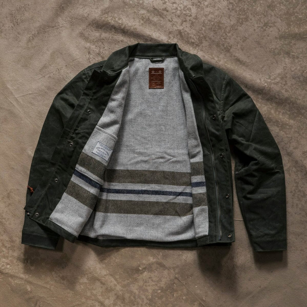 Cabin Jacket w/ Zipper - Forest Bradley Mountain 