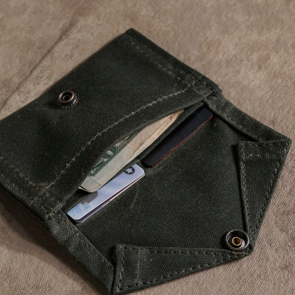 Drifter Canvas Wallet Bradley Mountain 