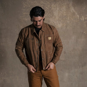 Cabin Jacket w/ Zipper - Brush Brown – Bradley Mountain