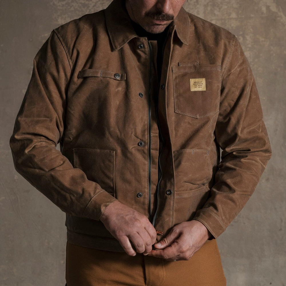 Cabin Jacket w/ Zipper - Brush Brown Bradley Mountain 