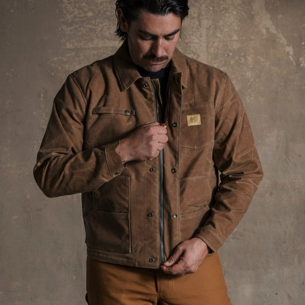 Cabin Jacket w/ Zipper - Brush Brown Bradley Mountain 