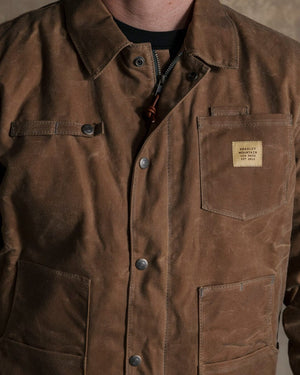 Cabin Jacket w/ Zipper - Brush Brown – Bradley Mountain
