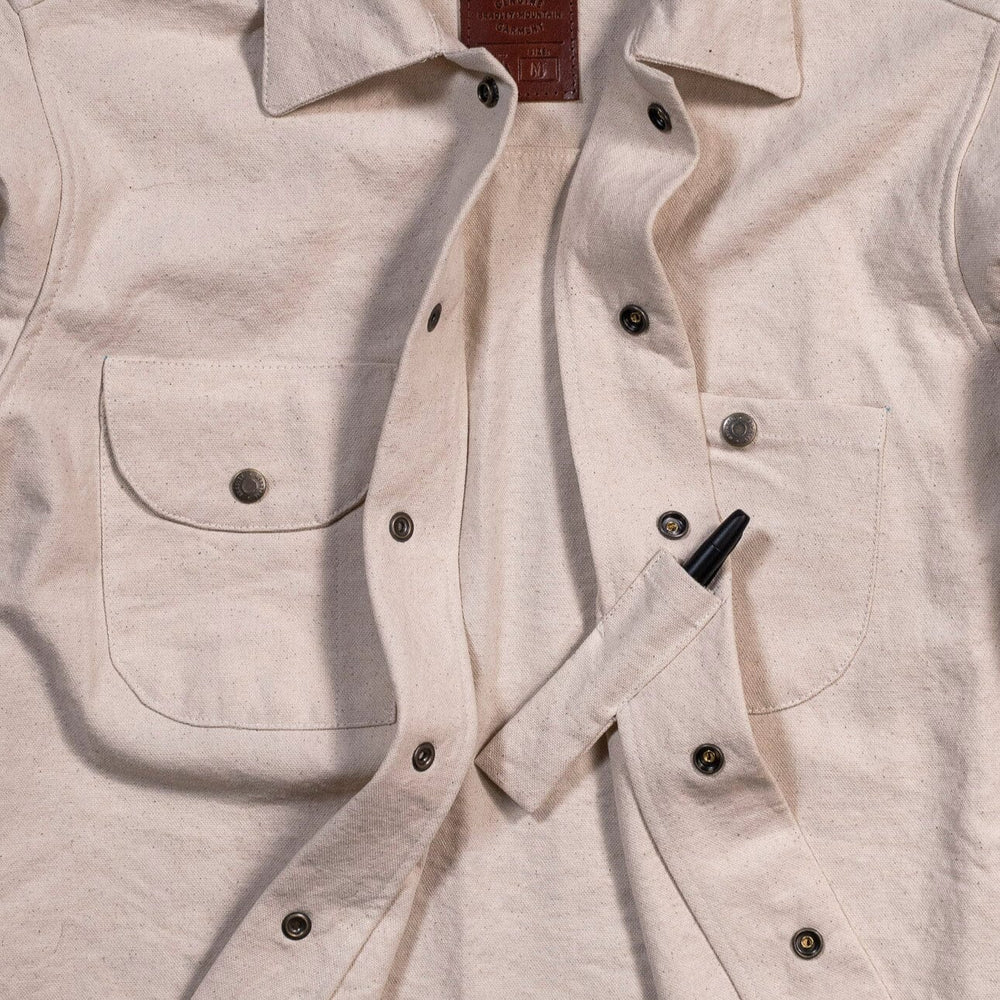 Canvas Workshirt - Natural Bradley Mountain 
