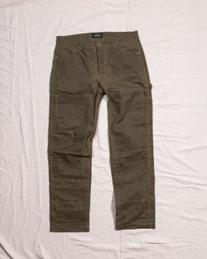 Whistler Work Pant - Waxed Military Olive – Bradley Mountain