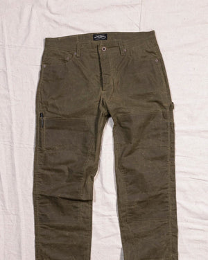 Whistler Work Pant - Waxed Military Olive – Bradley Mountain