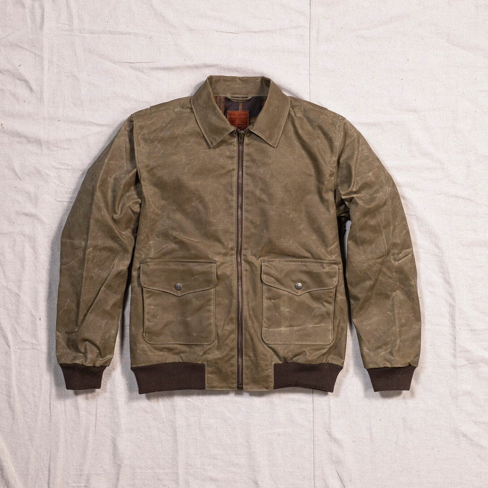 G-1 Waxed Bomber - Field Tan Bradley Mountain 