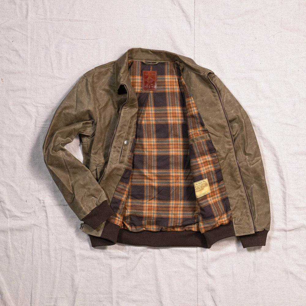 G-1 Waxed Bomber - Field Tan Bradley Mountain 