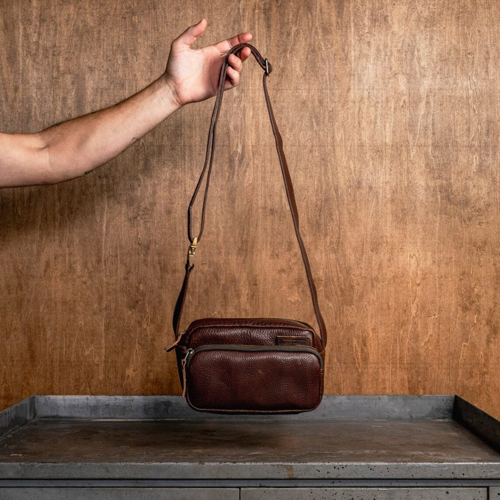 Rangefinder Bag - All Leather Accessories Bradley Mountain 