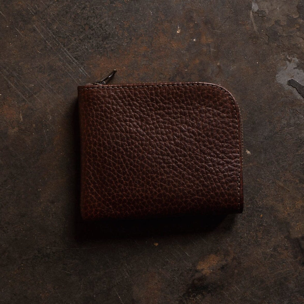 Zip Wallet - Walnut Leather Bradley Mountain 
