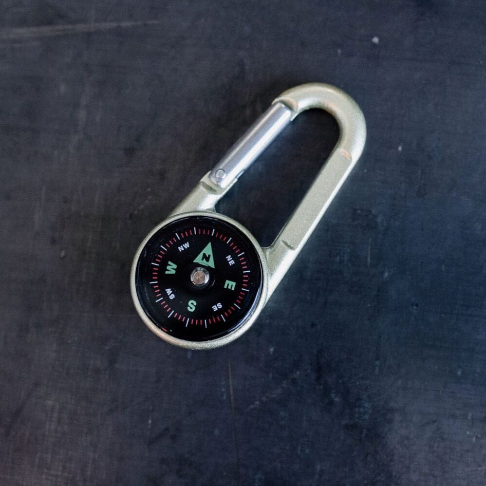 Bradley Mountain Carabiner Compass Thermometer - Thumbnail 3