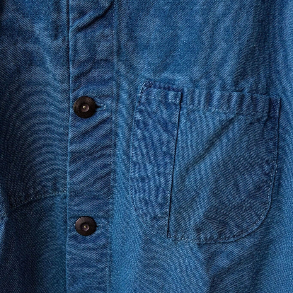 
            
                Load image into Gallery viewer, Doctor&amp;#39;s Coat - Indigo Dyed Bradley Mountain 
            
        