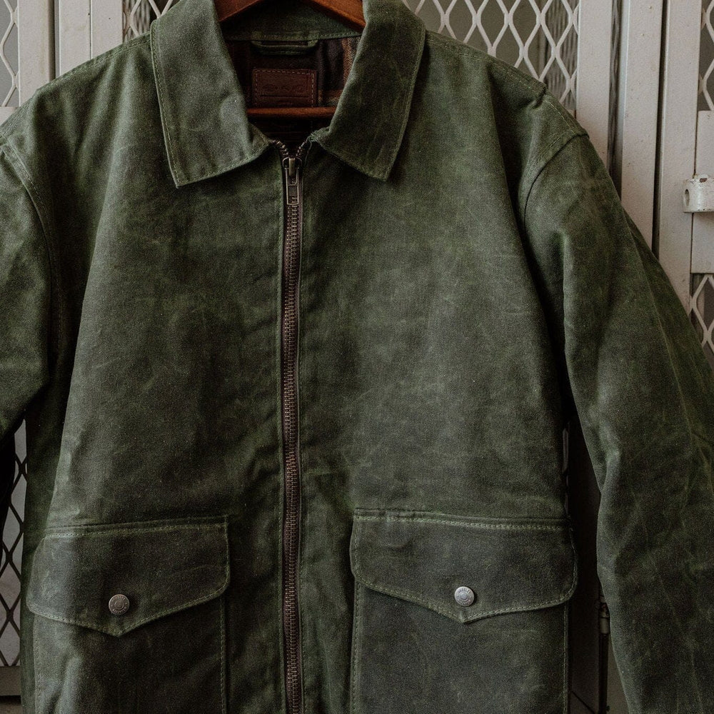 
            
                Load image into Gallery viewer, G-1 Waxed Bomber - Forest Bradley Mountain 
            
        
