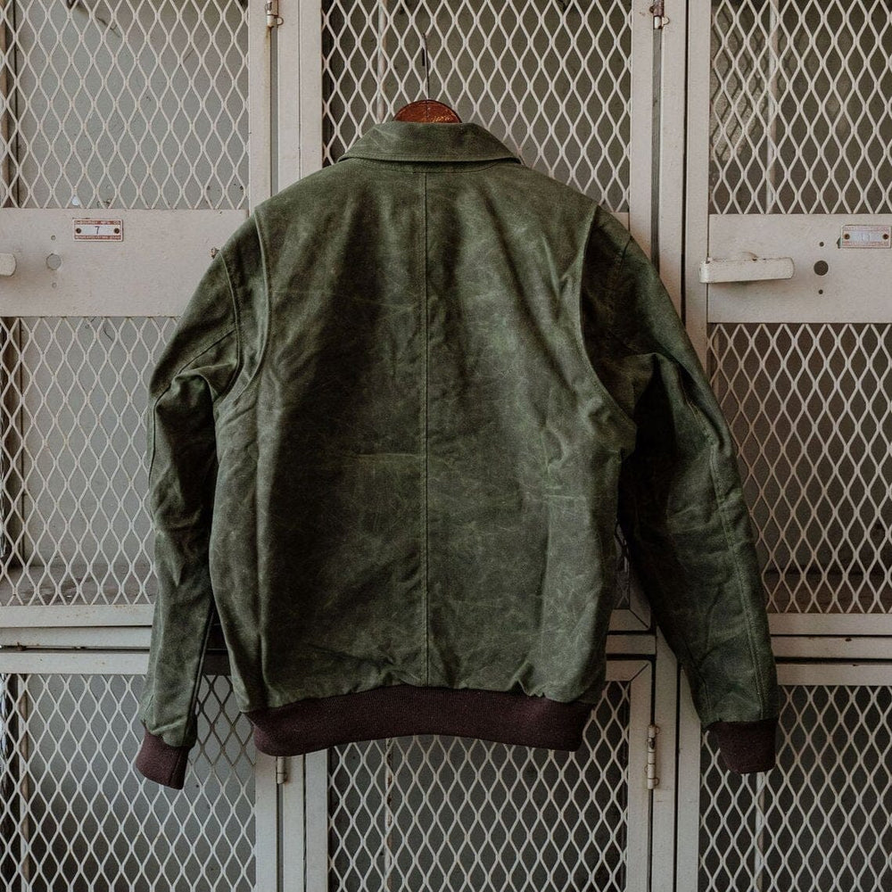 
            
                Load image into Gallery viewer, G-1 Waxed Bomber - Forest Bradley Mountain 
            
        