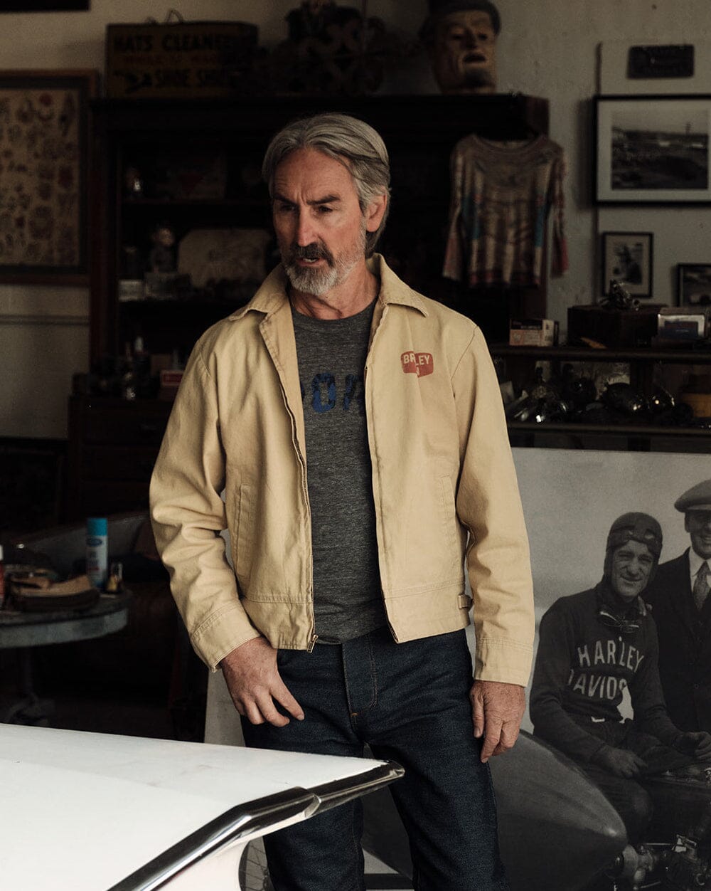 Club Jacket - Washed Tan Bradley Mountain 