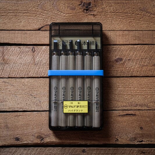 
            
                Load image into Gallery viewer, Japanese Wood Carving Set Bradley Mountain 
            
        