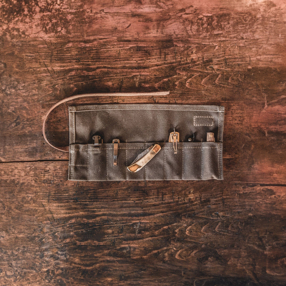 Knife Roll - Field Tan Bradley Mountain 
