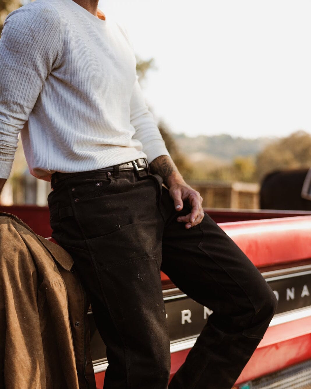 Whistler Work Pant - Black Canvas Bradley Mountain 