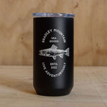 Insulated Trout Tumbler - Black Bradley Mountain 