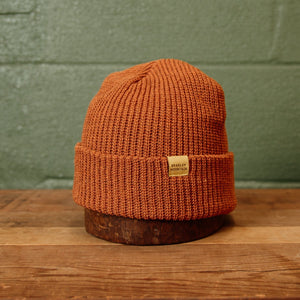 
            
                Load image into Gallery viewer, Cotton Watch Cap - Copper Bradley Mountain 
            
        