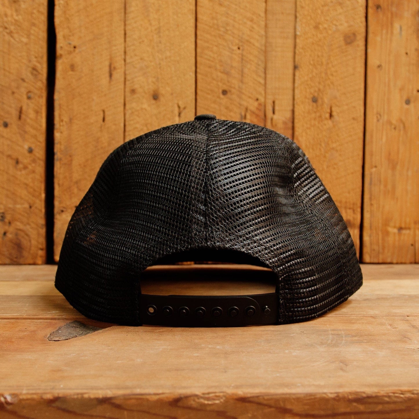 Heritage Trucker Hat - Black Bradley Mountain 