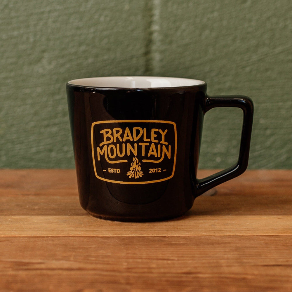 Diner Mug - Black Bradley Mountain 