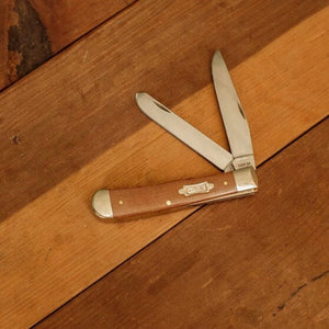 Case Micarta Trapper Knife - Natural Bradley Mountain 