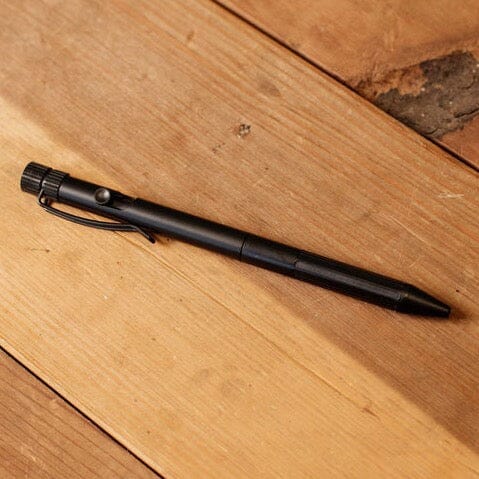 Black Bolt-Action Pen Bradley Mountain 
