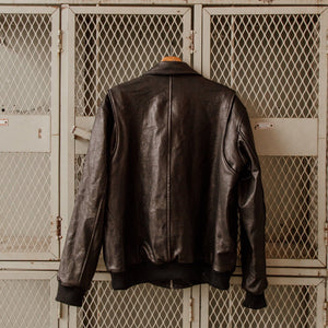 
            
                Load image into Gallery viewer, G-1 Leather Bomber - Black Bradley Mountain 
            
        