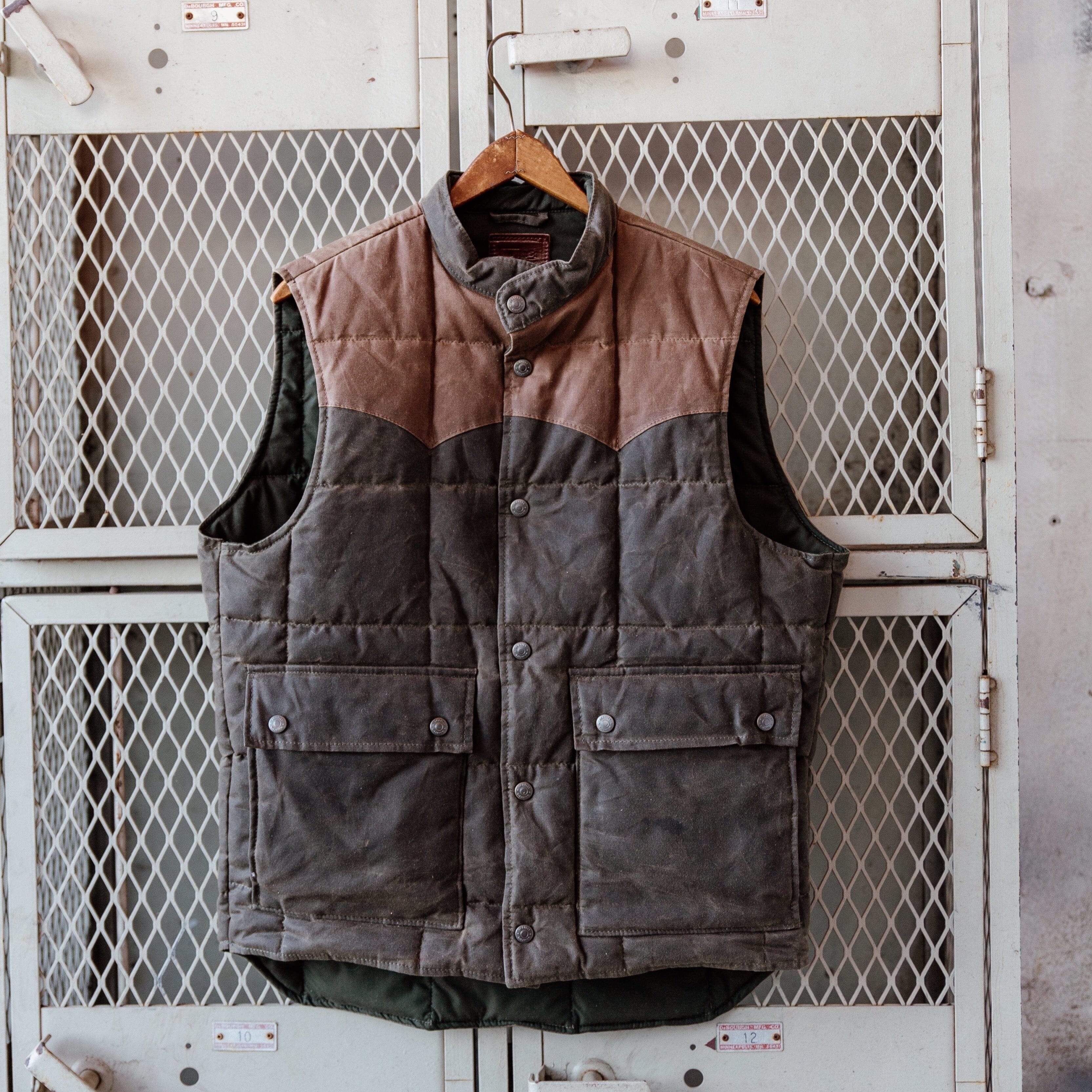 Navigator Vest - Western Olive – Bradley Mountain