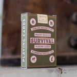 Survival Playing Cards - Green Bradley Mountain 