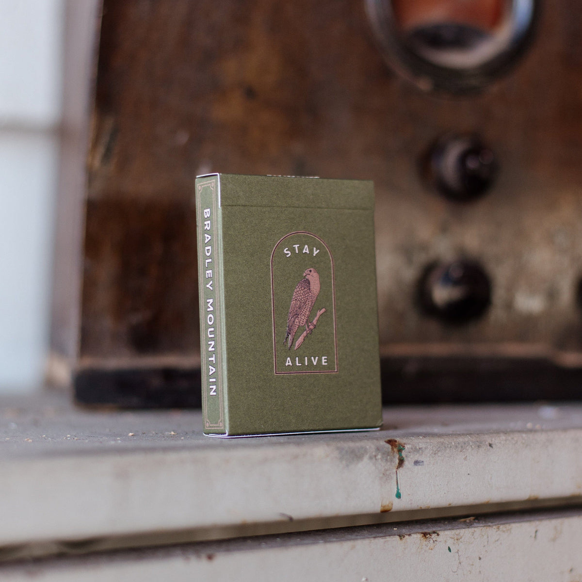 Survival Playing Cards - Green Bradley Mountain 