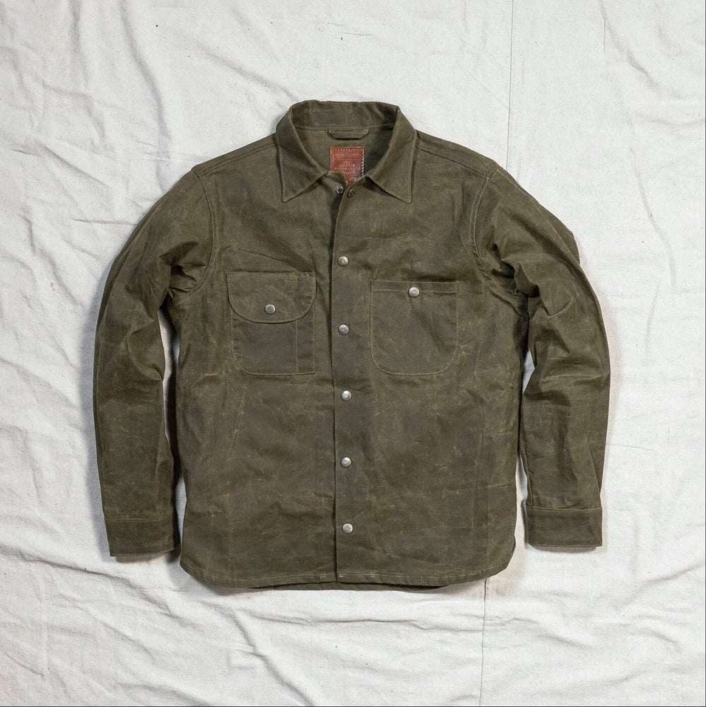 Canvas Workshirt - Military Olive Bradley Mountain 