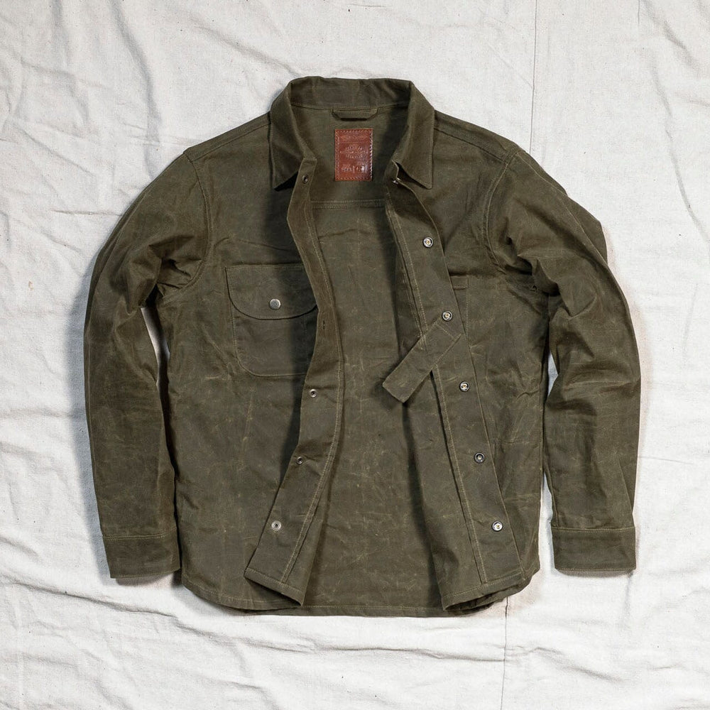 Canvas Workshirt - Military Olive Bradley Mountain 