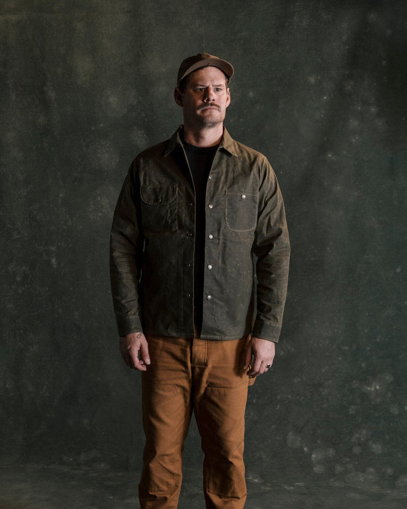 Canvas Workshirt - Military Olive Bradley Mountain 