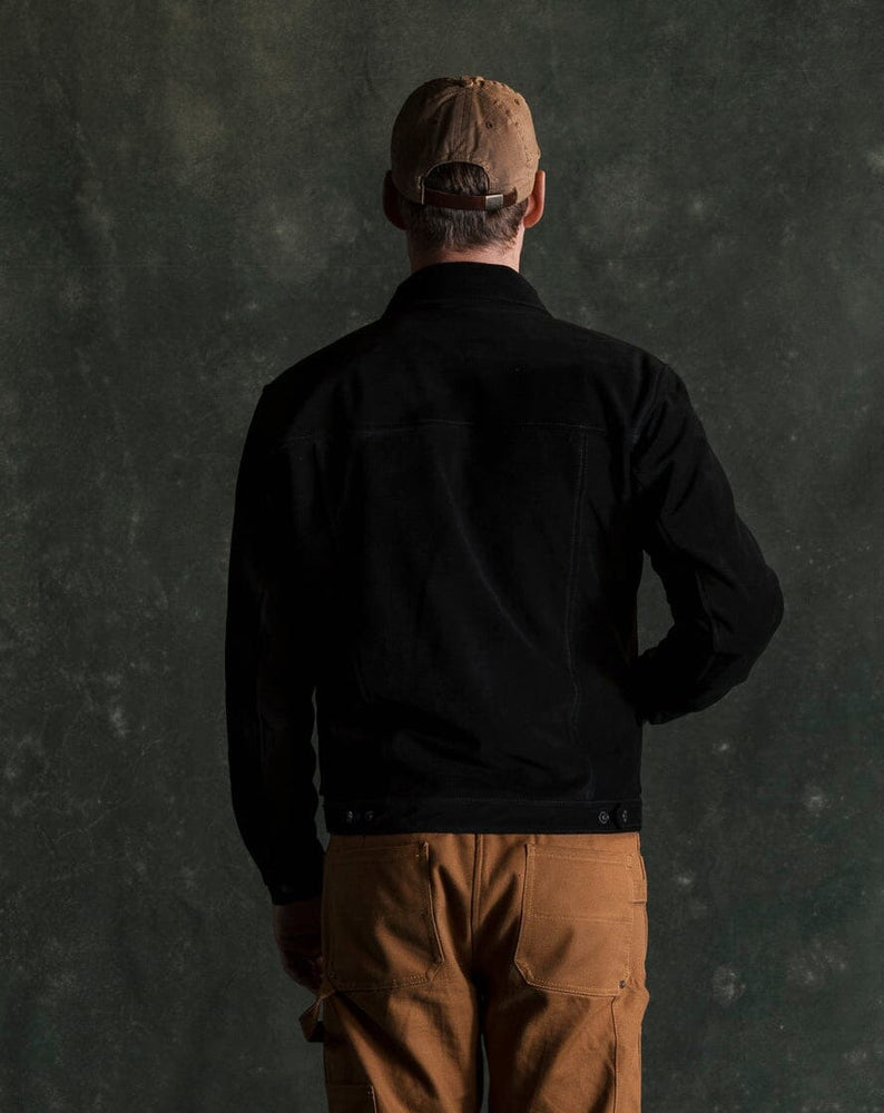 Suede Cabin Jacket - Black Bradley Mountain 