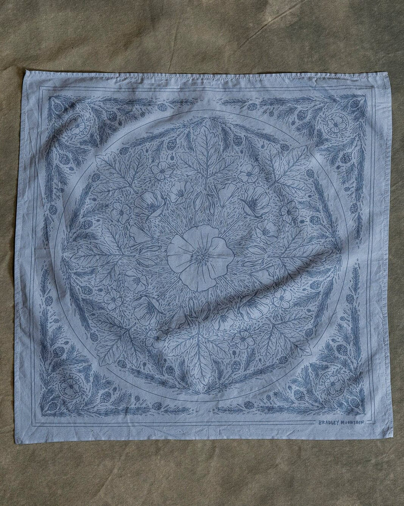 Land Bandana - Denim Accessories Bradley Mountain 