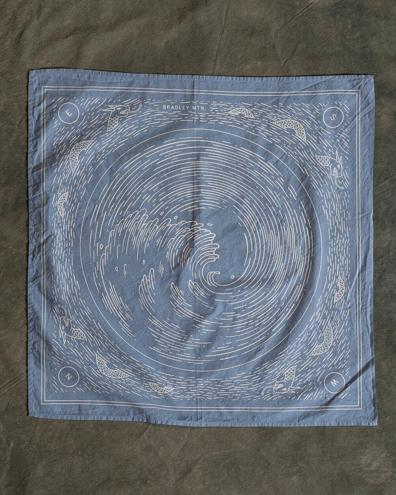 Sea Bandana - Denim/White Accessories Bradley Mountain 