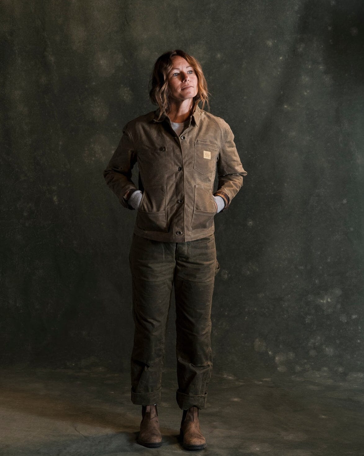 Women's Cabin Jacket - Field Tan – Bradley Mountain