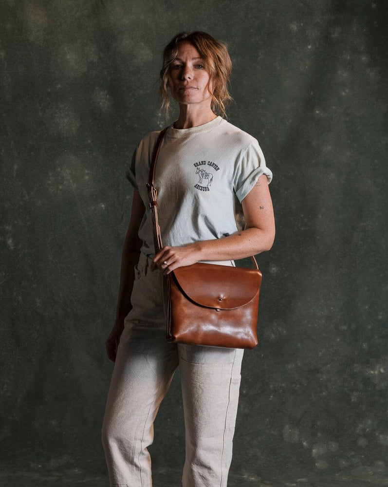 Rue Crossbody - Cognac Bradley Mountain 