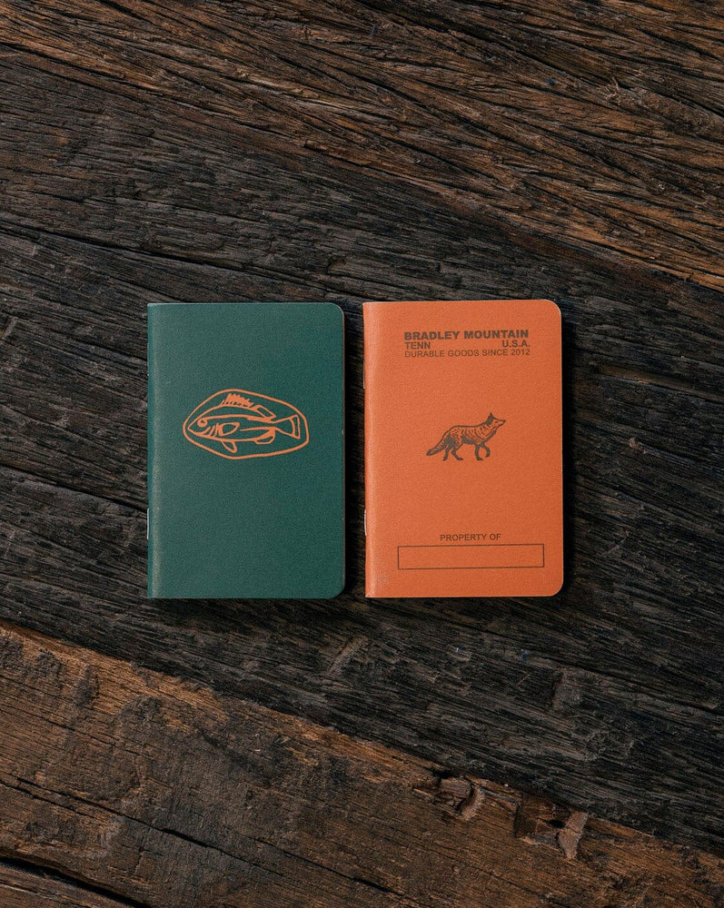 Pocket Journals - Orange - 2-Pack Bradley Mountain 