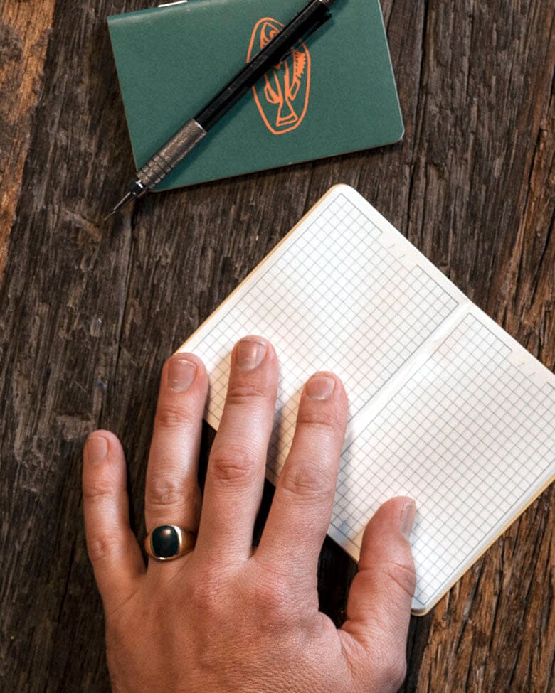 Pocket Journals - Orange - 2-Pack Bradley Mountain 