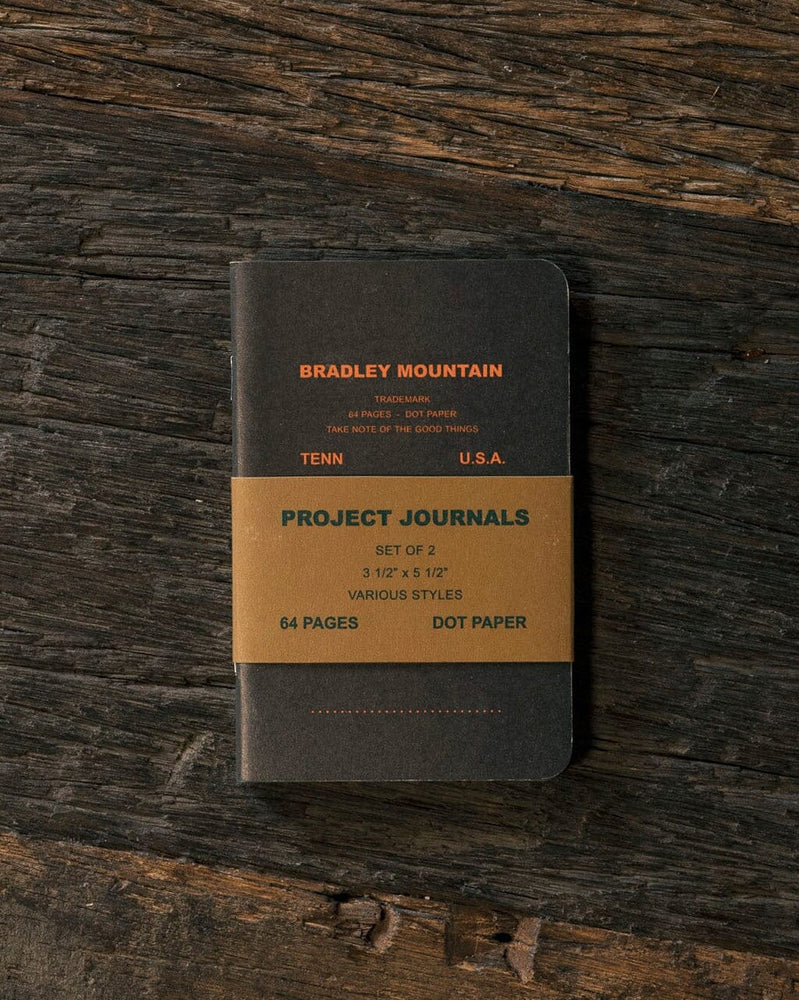 Project Journals - 3 1/2" x 5 1/2" - 2-Pack Bradley Mountain 