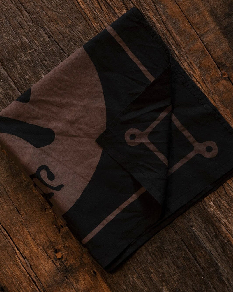Axe Bandana - Black/Brown Accessories Bradley Mountain 