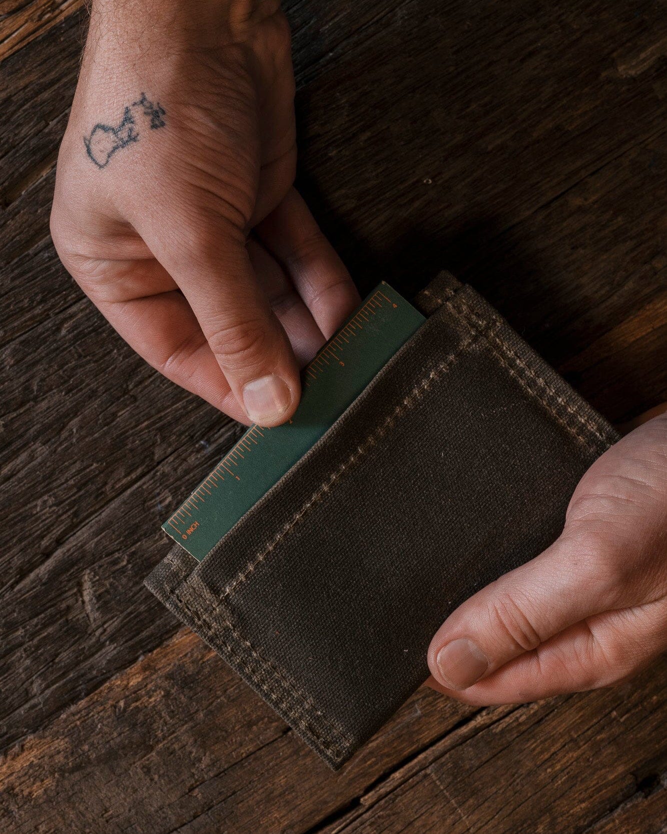 Drifter Canvas Wallet - Field Tan – Bradley Mountain