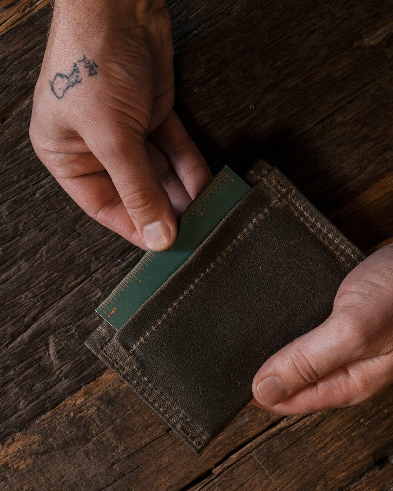 Drifter Canvas Wallet - Field Tan Bradley Mountain 