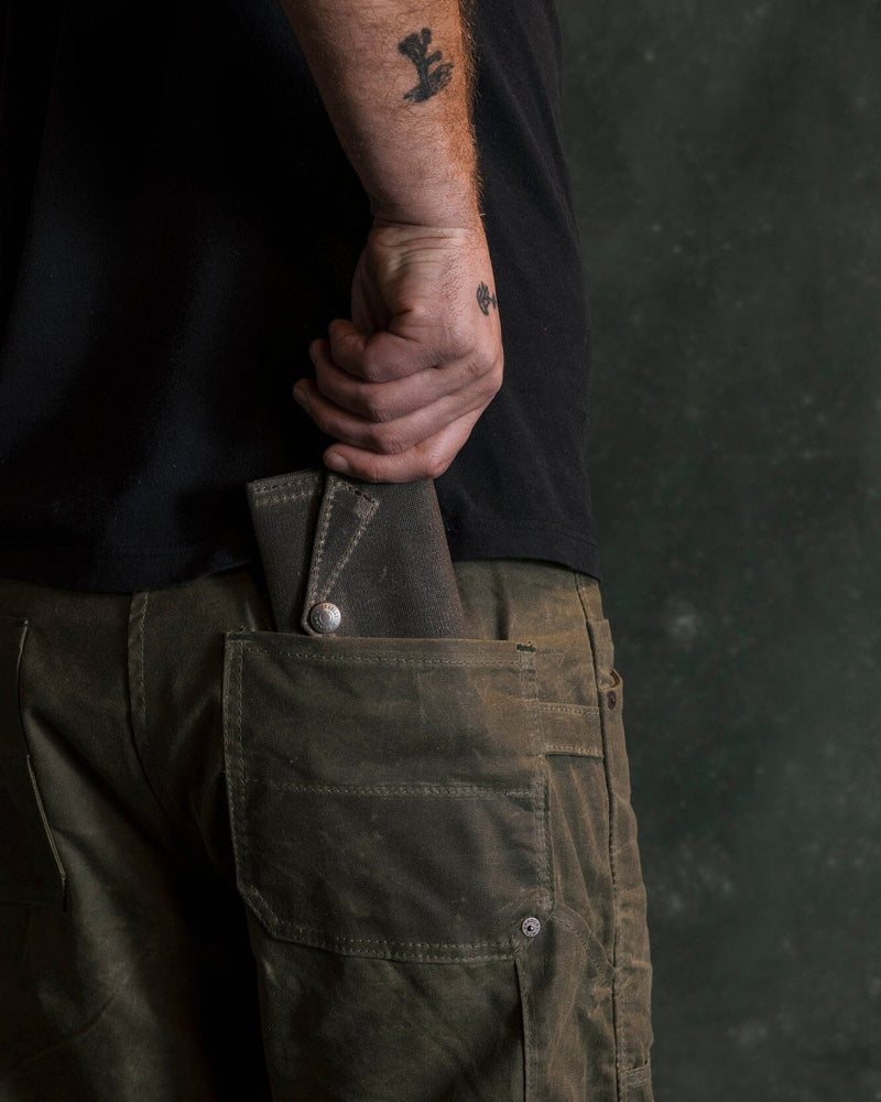 Drifter Canvas Wallet - Field Tan Bradley Mountain 