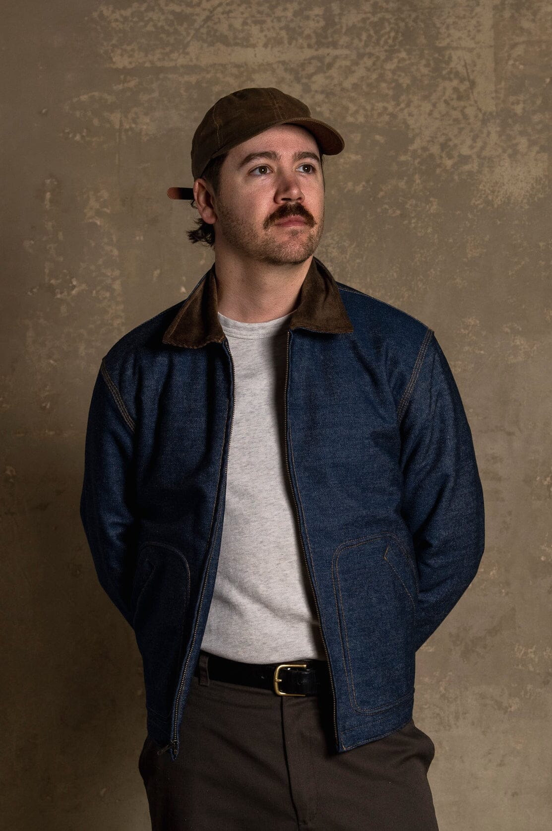 Piston Jacket - Raw Denim – Bradley Mountain
