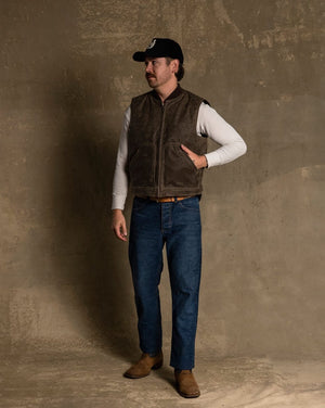 Piston Vest - Waxed Oak – Bradley Mountain
