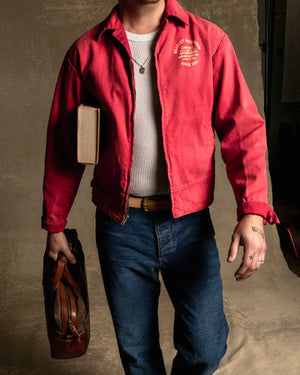 Club Jacket - Washed Red – Bradley Mountain